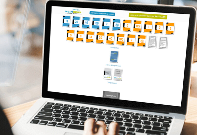 Planning Poker Karten gestalten und drucken MeinSpiel.de